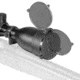 Alpen Apex 4.5-27x50 mm Rifle Scope, 30 mm, FFP, Multicoated, Matte Black, Long, 4015