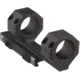 American Defense Manufacturing 30mm Cantilevered Dual Ring Scope Mount w/ 1/2in Titanium GI Bolts, Black, Small, AD-DELTA-C-30-TGIB