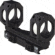 American Defense Manufacturing Dual Ring Scope Mount Straight up Mount, 40mm Rings, Black, AD-RECON-S 40 STD-TL