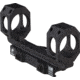 American Defense Manufacturing Dual Ring Scope Mount Straight Up, Spaced Wide to Fit Larger Scoped Like SCHMIDT &amp; BENDER, 1in Rings, Black, AD-RECON-SW 1 STD-TL