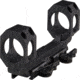 American Defense Manufacturing Dual Ring Scope Mount Straight Up, Spaced Wide to Fit Larger Scoped Like SCHMIDT &amp; BENDER, 40mm Rings, Black, AD-RECON-SW 40 STD-TL