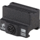 American Defense Manufacturing One Piece Mount Co-Witness for the Trijicon MRO, Black, AD-MRO-10 STD-TL