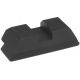 Ameriglo Black Night Sights - Flat Black REAR Only - Classic Style, .272 Height .150 Width, For Glocks 20,21,29,30,31,32,36 GL-401