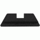 AmeriGlo BLK Rear Sight Fits Glock 17 Flat BLK Rear .256in. Height .150in. Notch Setscrew Fit GL-400U