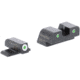 AmeriGlo Classic 3 Dot Night Sight Set for Springfield Hellcat OSP w/Green Tritium Front/Green Tritium Rear White Outlines, SA-119