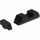 Ameriglo Complete Black Night Sight Sets Target Style Black Front Black Rear For Fits Glocks 20 21 29 30 31 32 36 Gt 501