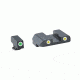 Ameriglo Complete Pro Series Night Sight Sets - Green Front / Yellow Rear - For Glocks 20/21 GL-235
