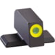 AmeriGlo Front only-Green Tritium Lamp, LumiGreen Outline Front .280in H .140in W, SG-212-280-G