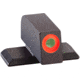 AmeriGlo Front only-Green Tritium Lamp, Orange Outline FRONT .260&quot; H .140&quot; W, SG-212-260-OR