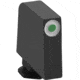 AmeriGlo Front Only-Green Tritium Lamp, White Outline Stock FRONT .407 H .140 W, GL-112-407