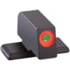 AmeriGlo Front Only-Green Tritium Orange Outline Front .280in H .140in W, SG-212-280-O