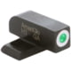 AmeriGlo Front Only-Green Tritium, White Outline Front .220in H .140in W, SA-112-220