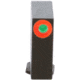 AmeriGlo Glock Pro-Glo Tritium Front Pistol Sights, Front Only - Green Tritium Orange Outline Front .407in H .125in W, GL-212-407-O