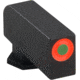 AmeriGlo Glock Pro-Glo Tritium Front Pistol Sights, Green Tritium Orange Outline Front .180in H .125in W, GL-212T-180-ORC