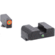 AmeriGlo I-Dot Night Sight Set, Glock 17/19/19x/26 Gen 5, Green Tritium W/Orange Outline, GL-5201