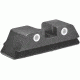 Ameriglo Night Sight, Classic Green REAR Only, .256in - Fits Glocks 17,19 GL-113R