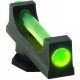 Ameriglo Day Sights, Fiber Rod Style, Green FRONT Sight Only, For All For Glocks, .115 Width GF-165-115G