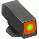 Ameriglo Night Sights - ProGlo Style - FRONT Sight Only - Green w/ Orange Square Outline