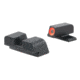AmeriGlo Hackathorn Sight Set, Sig P320, Green Tritium W/Orange Outline, Steel, SG-434