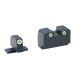 Ameriglo Sig Sauer Night Sight Set, Classic, Green Front/Green Rear, Tall For Suppressor Use SG-181