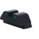 AmeriGlo Smith and Wesson Rear Sight, Green Tritium 2-Dot Black Outlines .335inH .165in Sq Notch, Smith &amp; Wesson, SW-2875R