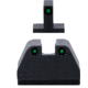 AmeriGlo Smith &amp; Wesson Pistol Front Sight, Green Tritium Black Outline .378in FRONT, Green Tritium Black Outline .492inREAR, Smith &amp; Wesson, SW-813