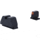 AmeriGlo Smith &amp; Wesson Pistol Front Sight, Green Tritium Orange Outline .378in FRONT, Black .492inREAR, Smith &amp; Wesson, SW-511