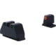 AmeriGlo Smith &amp; Wesson Pistol Front Sight, Green Tritium Orange Outline .378in FRONT, Green Tritium Black Outline .492inREAR, Smith &amp; Wesson, SW-452