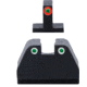 AmeriGlo Smith &amp; Wesson Pistol Front Sight, Green Tritium Orange Outline .378in FRONT, Green Tritium White Outline .492inREAR, Smith &amp; Wesson, SW-331