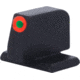 AmeriGlo Smith &amp; Wesson Pistol Front Sight, Green Tritium Orange Outline FRONT .378in H .125in W, Smith &amp; Wesson, SW-212-378-O