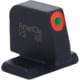 AmeriGlo Smith &amp; Wesson Pistol Front Sight, Green Tritium Orange Outline FRONT .378in H .125in W, Smith &amp; Wesson, SW-212-378-O