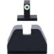 AmeriGlo Smith &amp; Wesson Pistol Front Sight, Green Tritium White Outline .378in FRONT, Black .492inREAR, Smith &amp; Wesson, SW-411