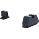 AmeriGlo Smith &amp; Wesson Pistol Front Sight, Serrated .378in FRONT, Black .492inREAR, Smith &amp; Wesson, SW-429