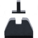AmeriGlo Smith &amp; Wesson Pistol Front Sight, Serrated .378in FRONT, Black .492inREAR, Smith &amp; Wesson, SW-429