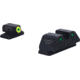AmeriGlo Smith &amp; Wesson Trooper Night Sight, Green Tritium LumiGreen Outline FRONT, Green Tritium Black Outline Serrated SQ REAR, Smith &amp; Wesson, SW-820