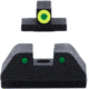 AmeriGlo Smith &amp; Wesson Trooper Night Sight, Green Tritium LumiGreen Outline FRONT, Green Tritium Black Outline Serrated SQ REAR, Smith &amp; Wesson, SW-820