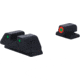 AmeriGlo Smith &amp; Wesson Trooper Night Sight, Green Tritium Orange Outline FRONT, Green Tritium Black Outline Serrated SQ REAR, Smith &amp; Wesson, SW-817