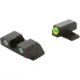 AmeriGlo Spartan 3 Dot Night Sight Set for SIG w/Green Tritium LumiGreen Outline Front/ Green Tritium White Outline Rear, SG-747