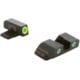 AmeriGlo Spartan 3 Dot Night Sight Set for SIG w/Green Tritium LumiGreen Outline Front/ Green Tritium White Outline Rear, SG-747