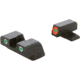 AmeriGlo Spartan 3 Dot Night Sight Set for SIG/XD w/Green Tritium Orange Outline Front/ Green Tritium White Outline Rear, SG-745