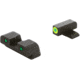 AmeriGlo Spartan 3 Dot Night Sight Set, Springfield Hellcat w/Green Tritium LumiGreen Outline Front/Green Tritium Black Outline Rear, SA-546