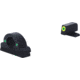 AmeriGlo Springfield Ghost Ring Sight, Green Tritium LumiGreen Outline FRONT, Green Tritium REAR, Springfield, XD-325