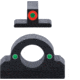 AmeriGlo Springfield Ghost Ring Sight, Green Tritium Orange Outline FRONT, Green Tritium REAR, Springfield, XD-225