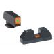 Ameriglo Tritium Front and non trit rear sights, green orange GL-627