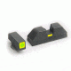 AmeriGlo Tritium Front and Painted non tritium night Sight set Green Orange FN-614