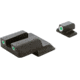 AmeriGlo Tritium Front and Rear Sights MP Shield 3 Dot night Sight set GRN,GRN SW-145