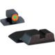 AmeriGlo Tritium Front Black Serrated Rear All M&amp;P Models, except Shield, ProGlo Front, Orange Outline SW-433B