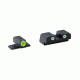 Ameriglo Tritium Front/Rear Combo Sights Green Dot White Outline Rear And Green Dot LumiLime Outline Front For SIG #8