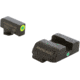 AmeriGlo Tritium Night Sights, For Glock 17/19/22 Pro i-Dot set GRN / Lime Outline ProGlo Front with single GRN Rear GL-301
