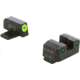AmeriGlo Trooper Sets for Springfield Hellcat OSP w/Green Tritium LumiGreen Outline Front/ Green Tritium Black Outline Rear, SA-819